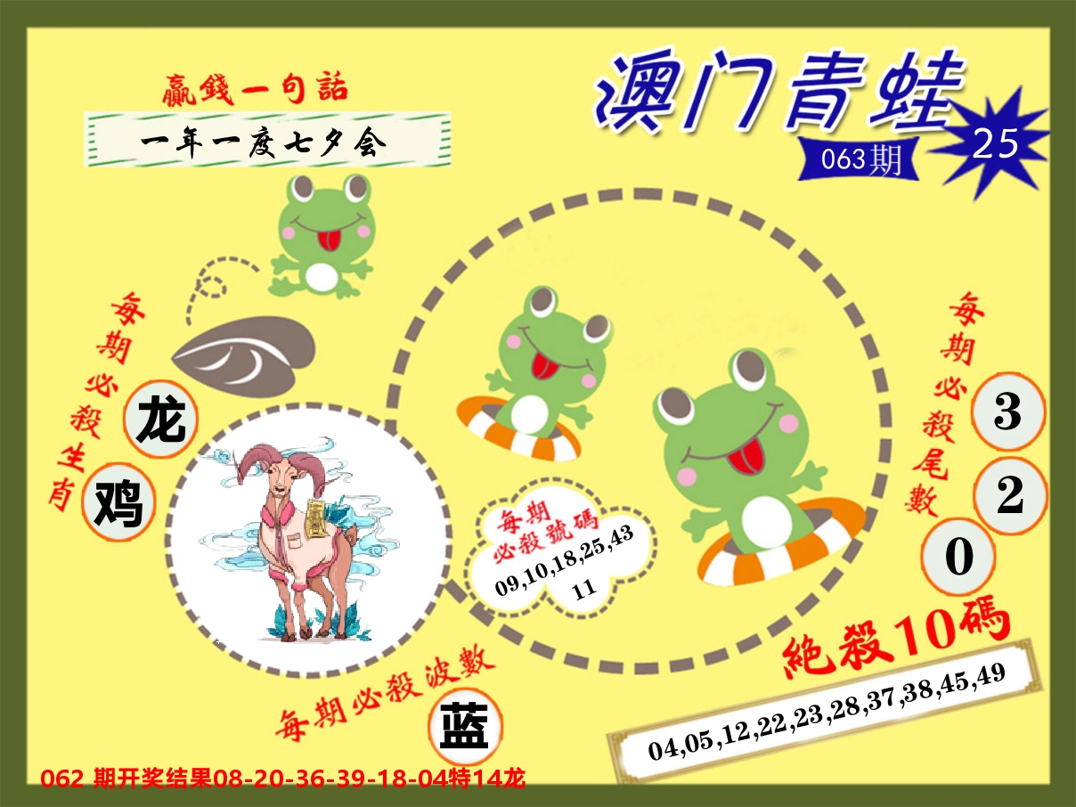 青蛙系列25 第63期
