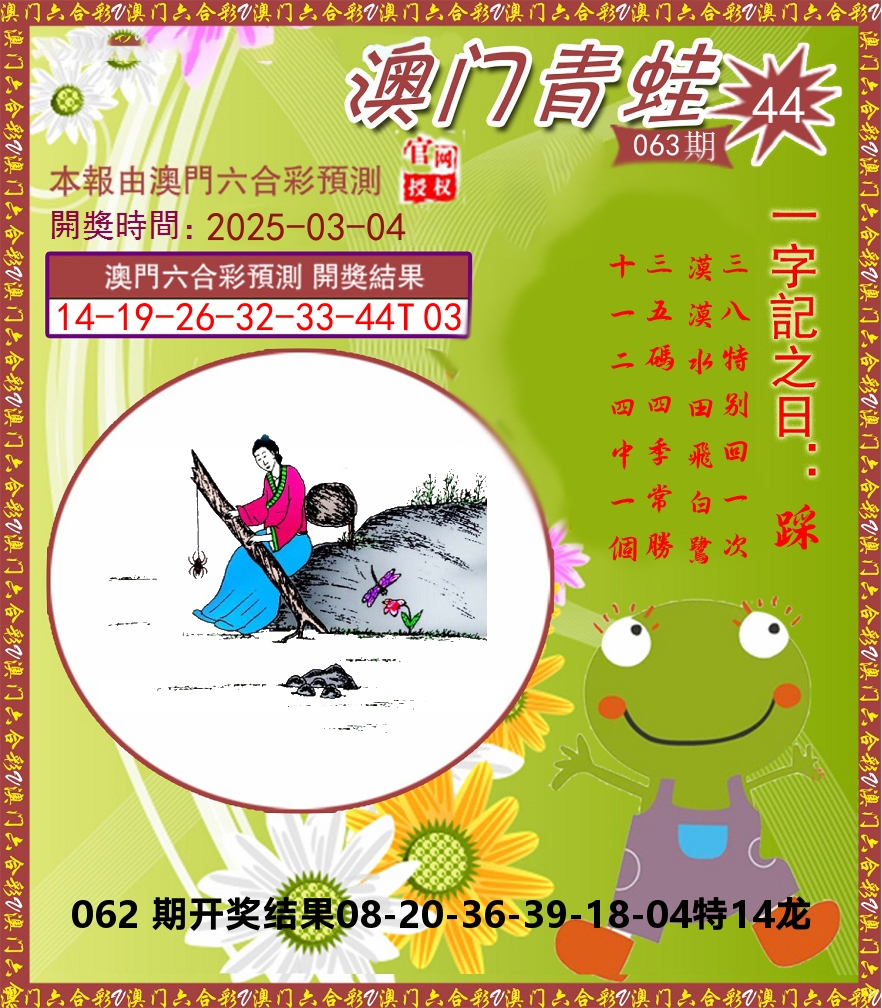 青蛙系列44 第63期