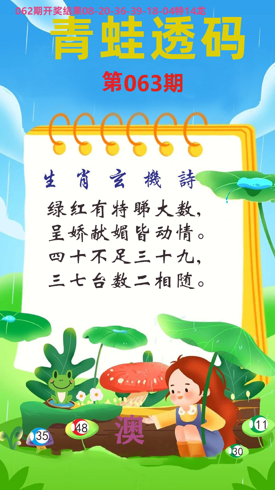 财富人家C 第63期