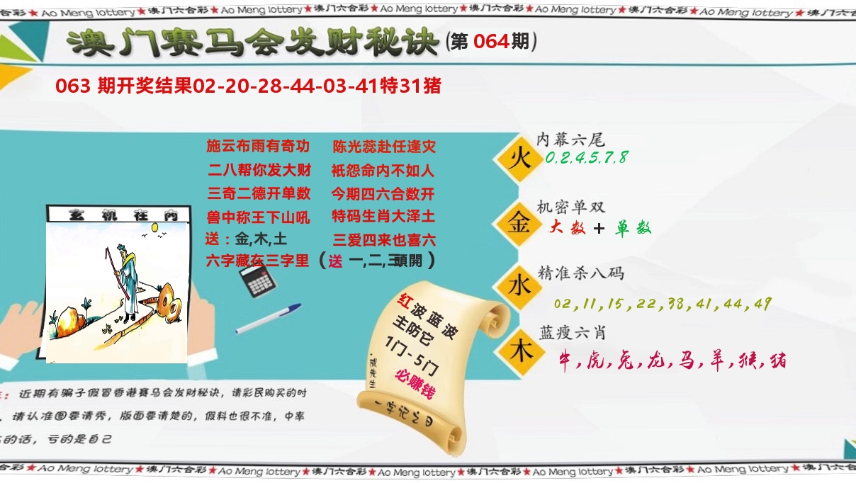 发财秘诀 第64期