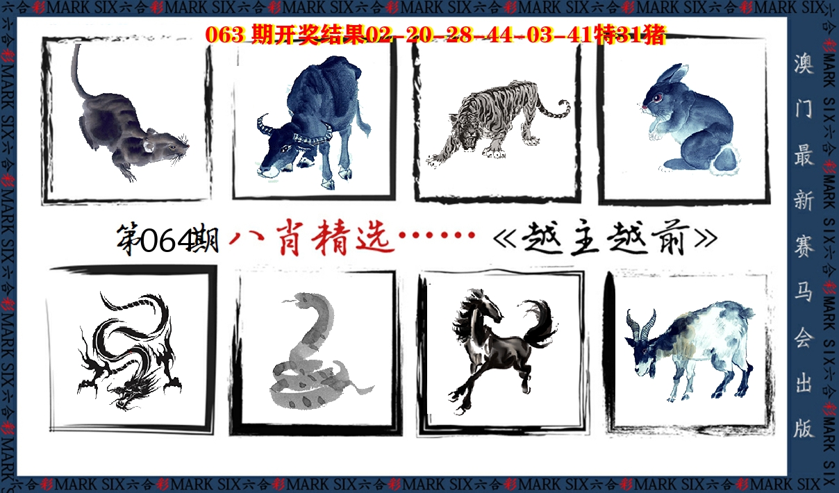 八肖精选 第64期