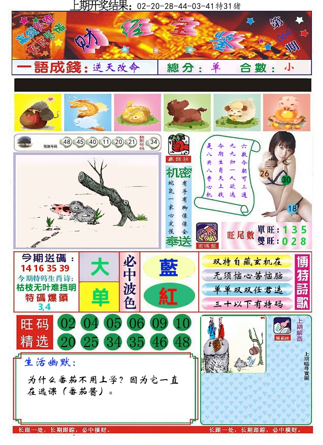 澳门财经宝鉴 第64期