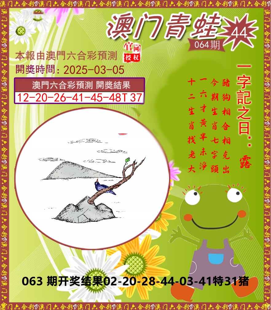 青蛙系列44 第64期