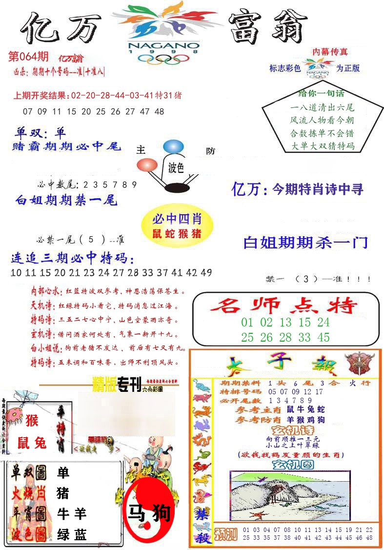 亿万富翁 第64期
