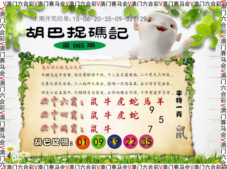 胡巴抓码记 第65期