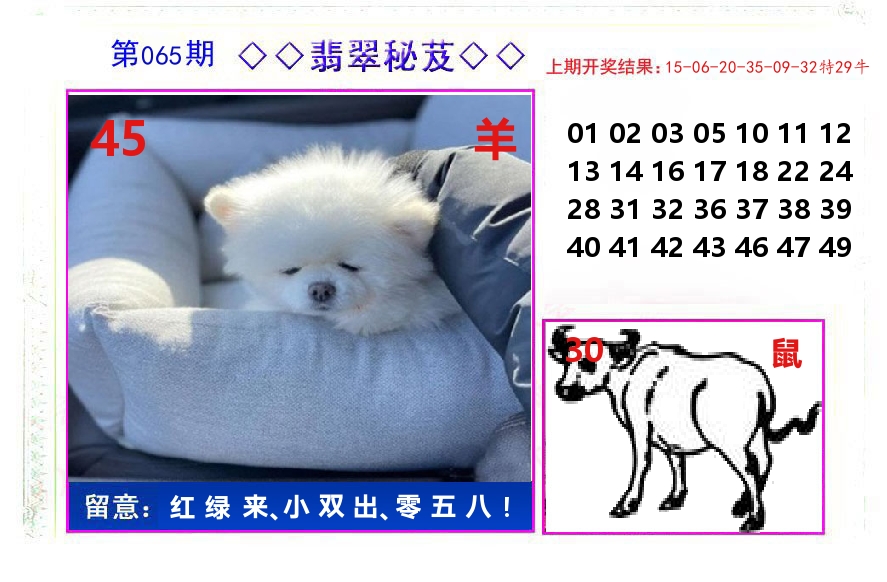 翡翠秘芨 第65期
