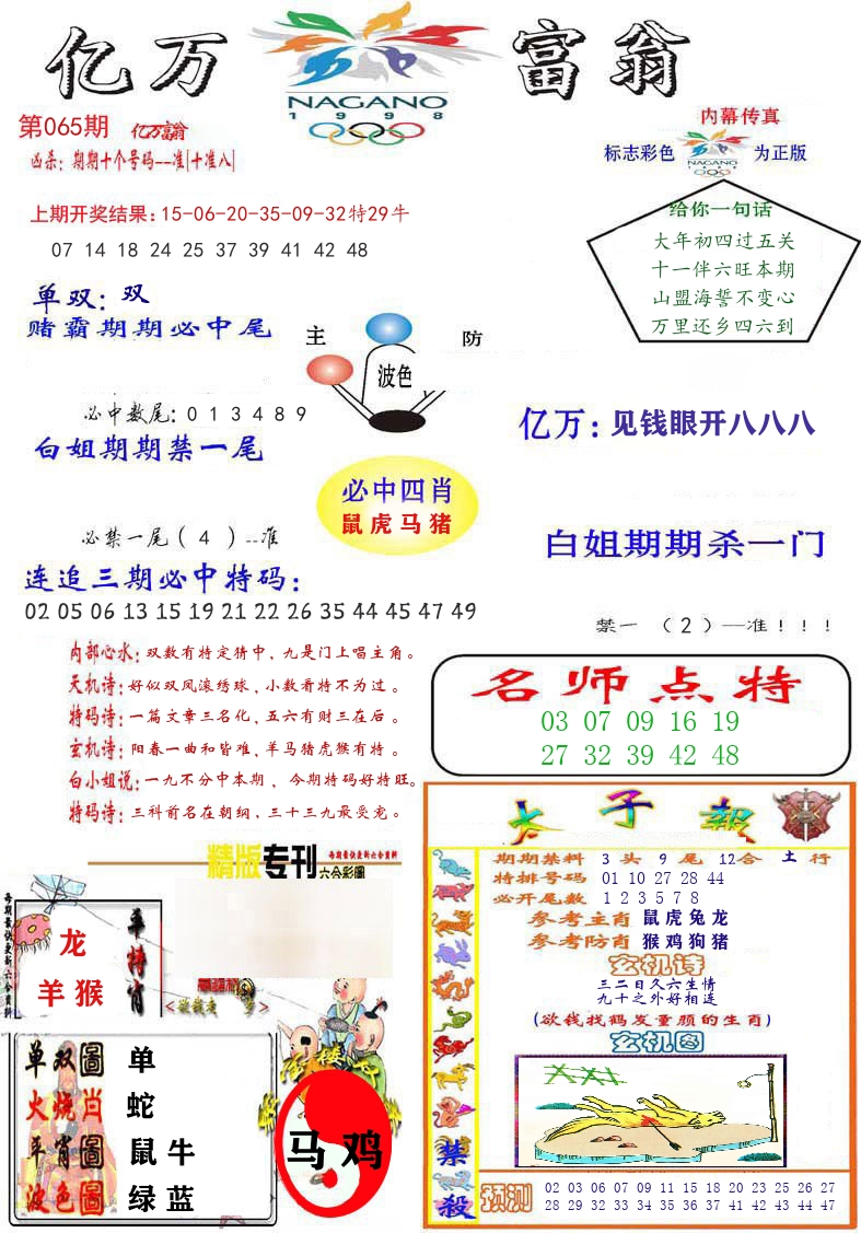 亿万富翁 第65期