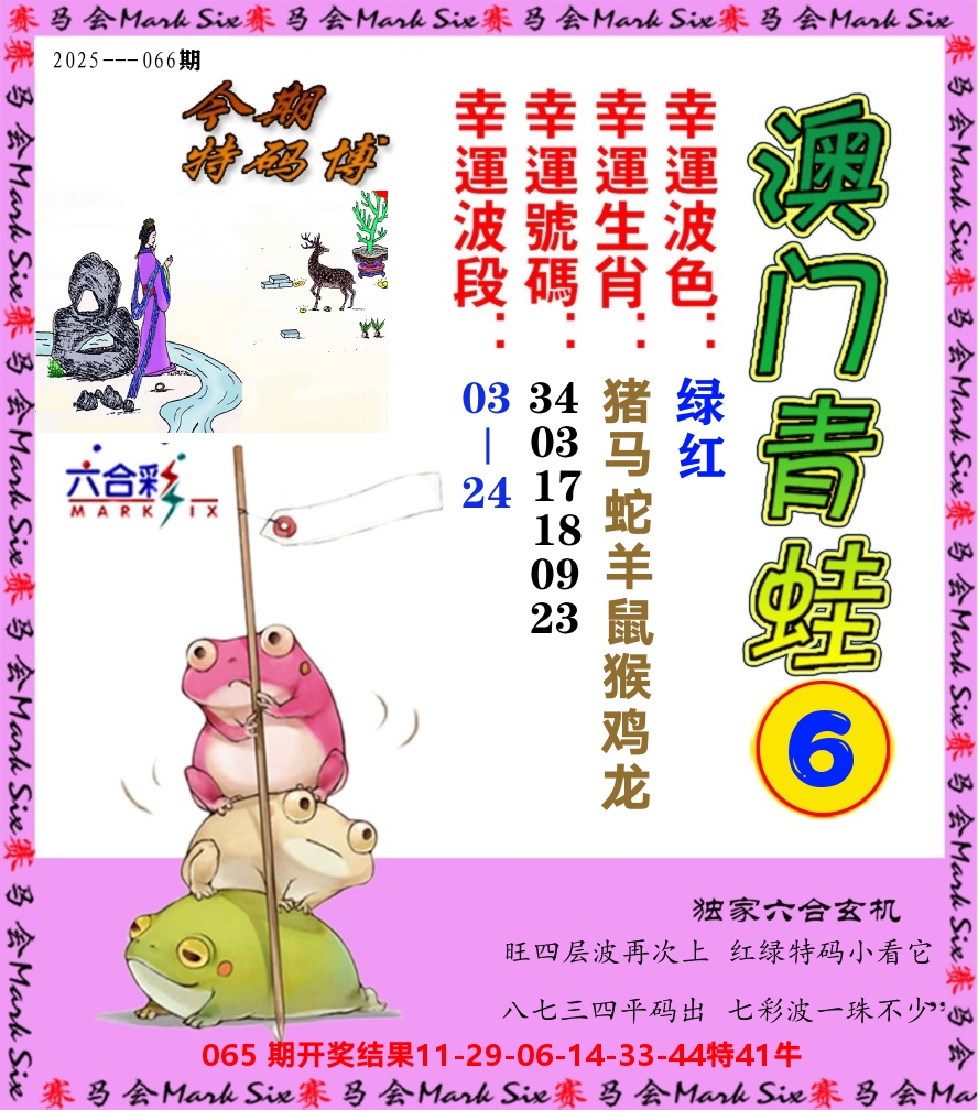 青蛙系列6 第66期