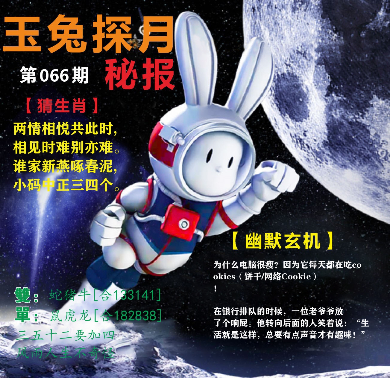 新粤彩F 第66期