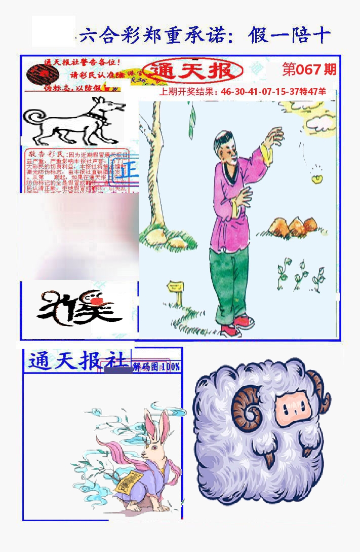 通天报 第67期