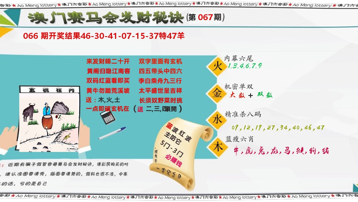 发财秘诀 第67期