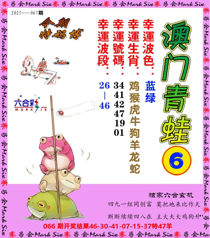 青蛙系列6 第67期
