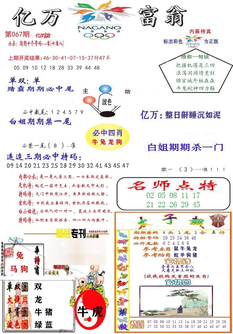 亿万富翁 第67期