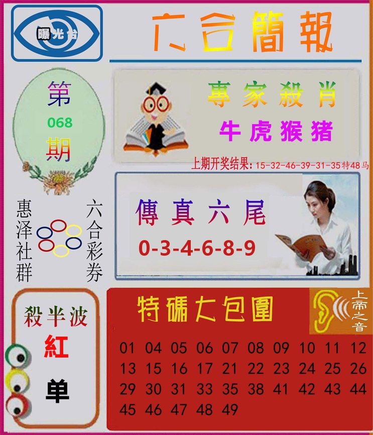 六合简报 第68期