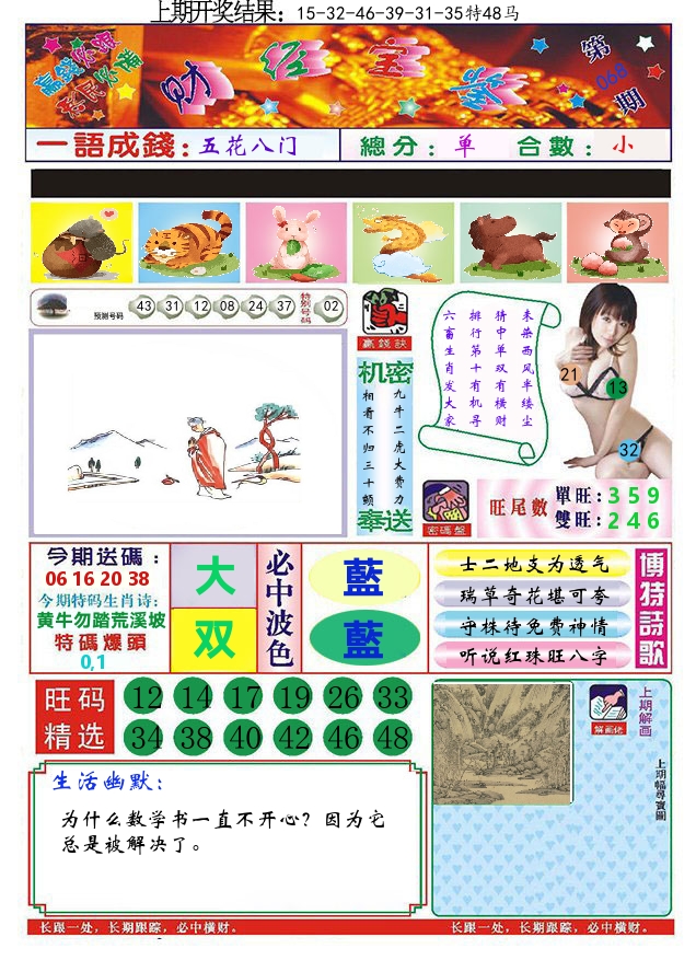 澳门财经宝鉴 第68期