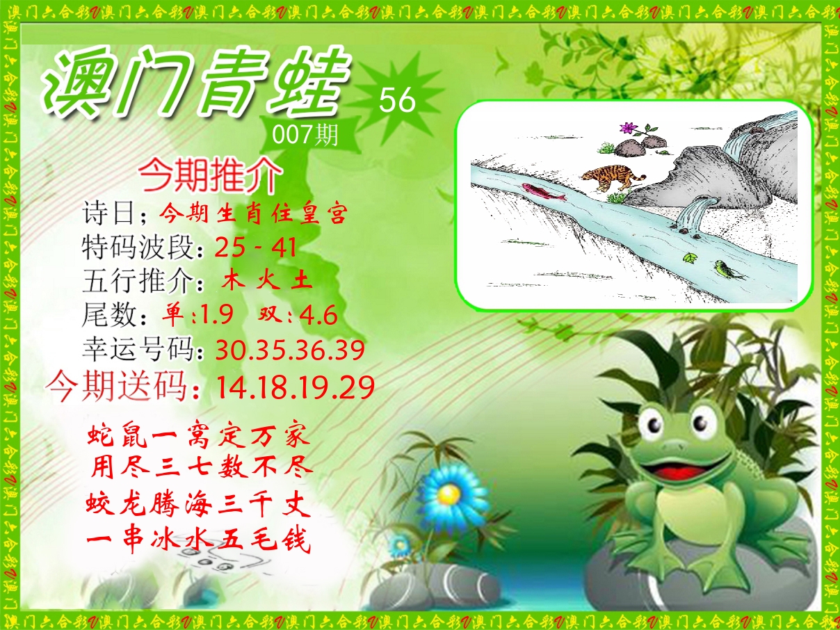 青蛙系列56 第7期