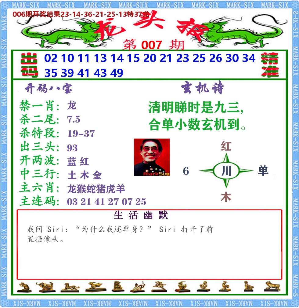 澳门龙头报 第7期