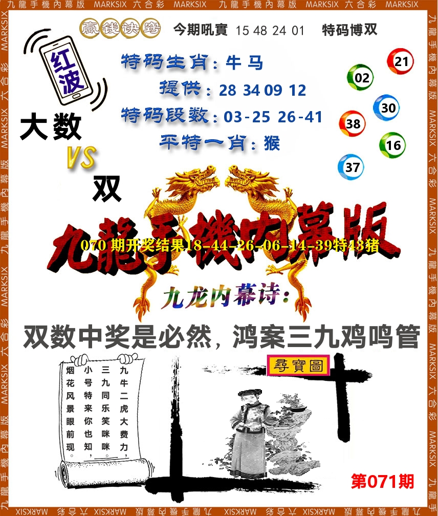 九龙手机内幕 第71期