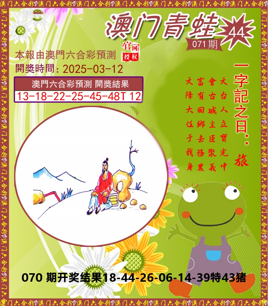青蛙系列44 第71期