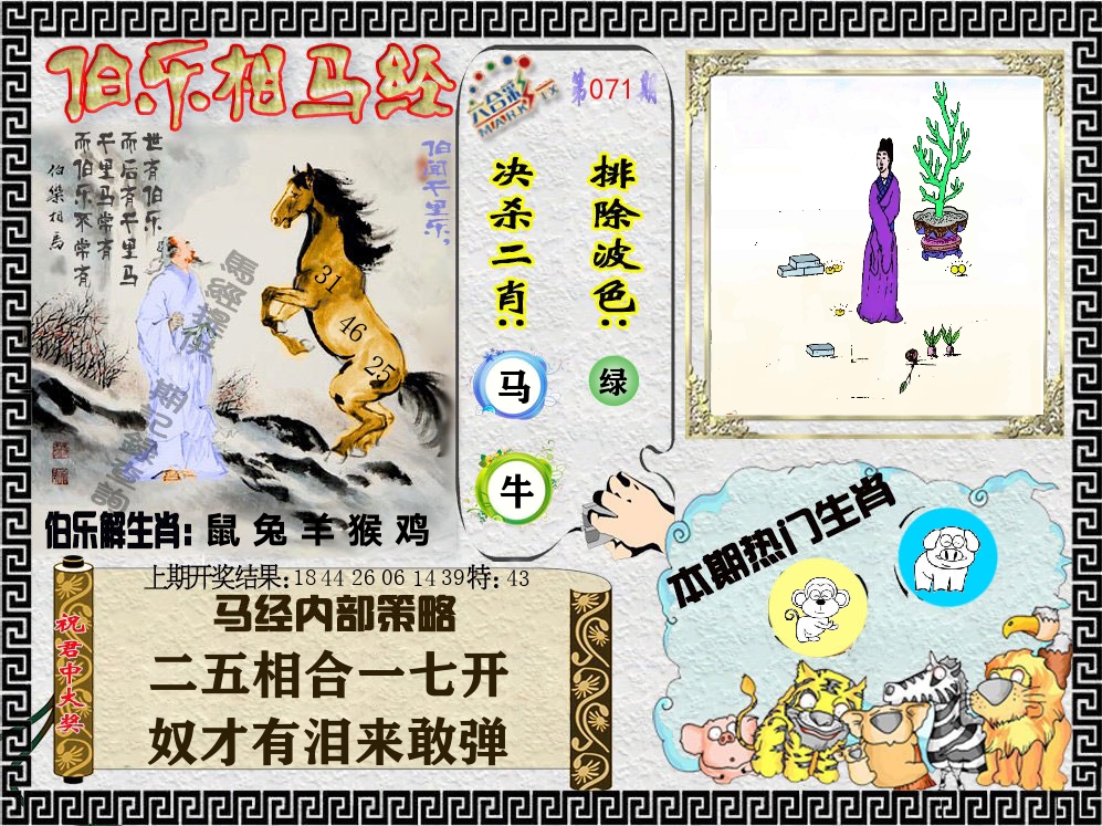 伯乐相马经 第71期