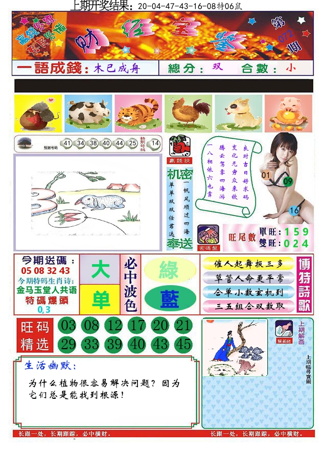 澳门财经宝鉴 第72期