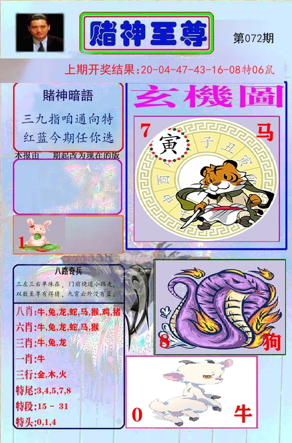 赌神至尊 第72期