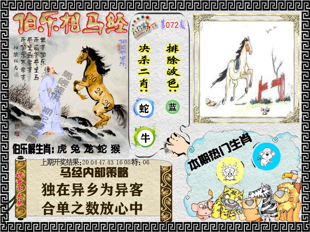 伯乐相马经 第72期