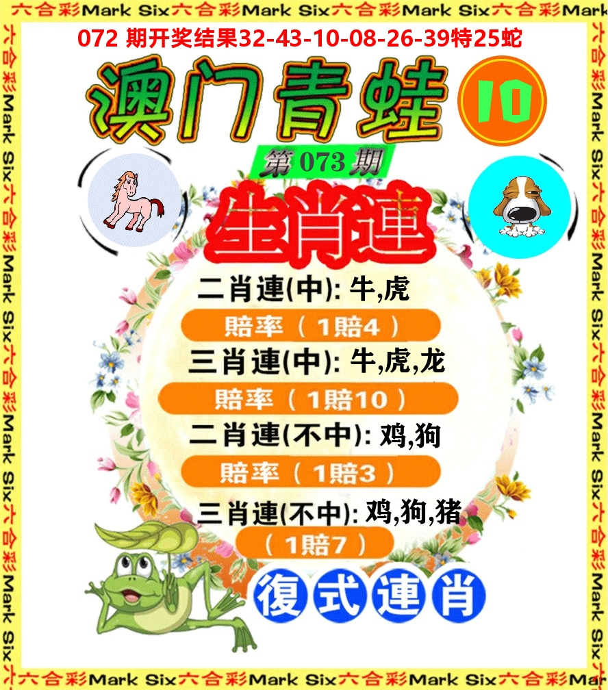 青蛙系列10 第73期