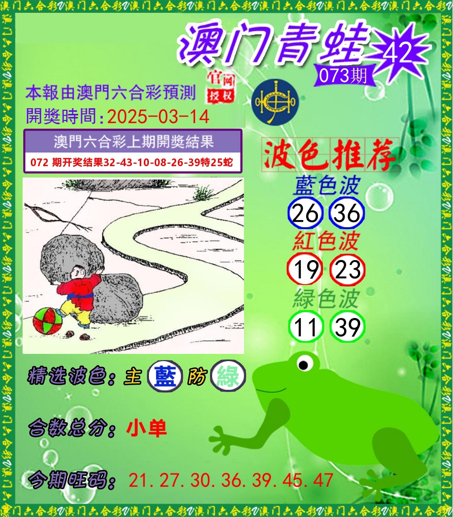 青蛙系列42 第73期