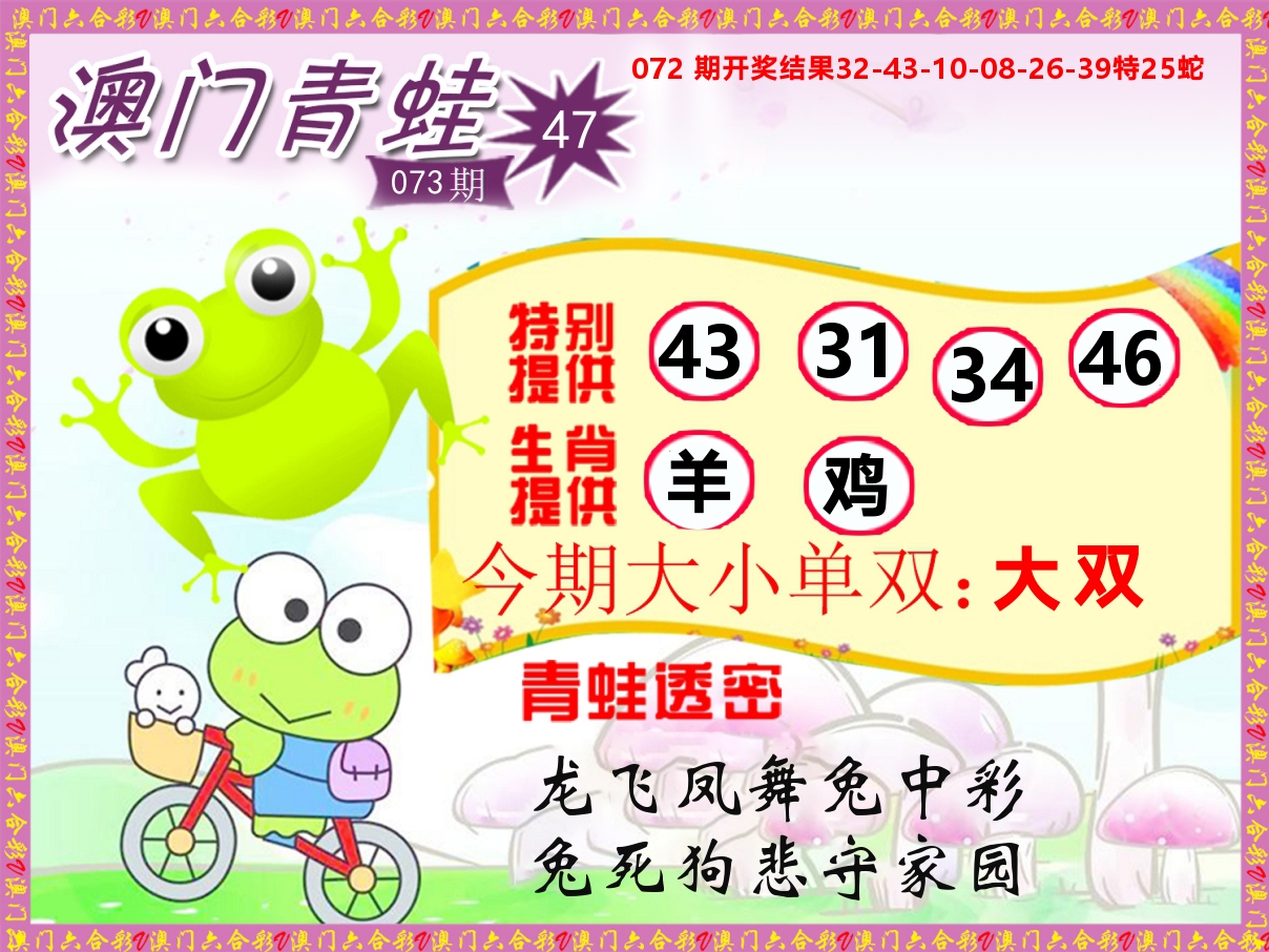 青蛙系列47 第73期