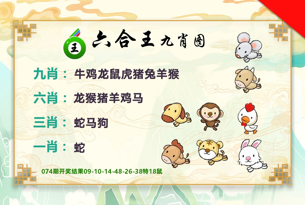 六合王九肖图 第75期
