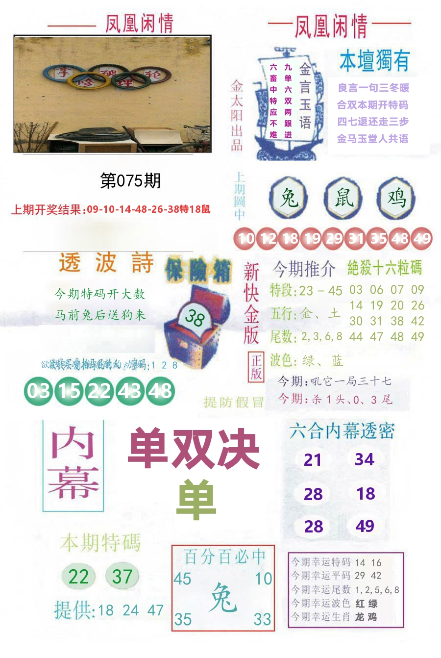 凤凰闲情 第75期