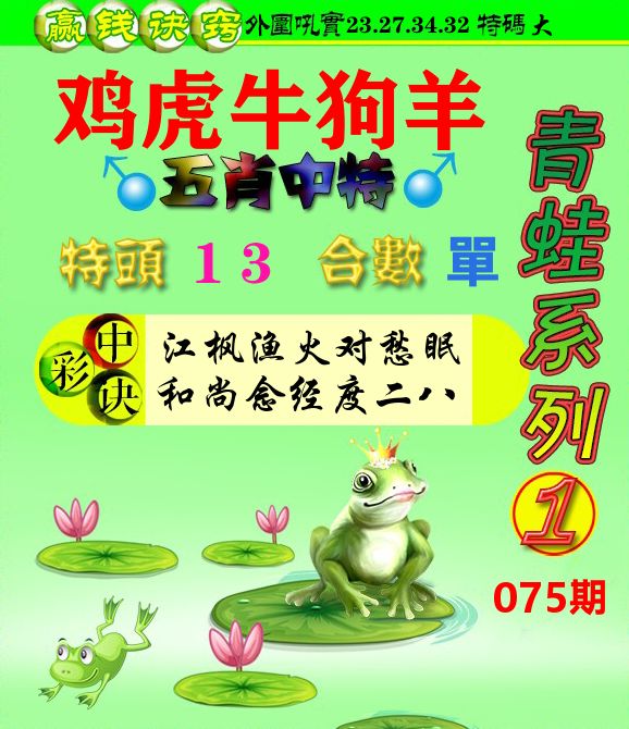 青蛙彩图 第75期