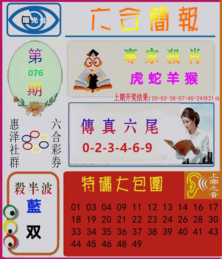 六合简报 第76期