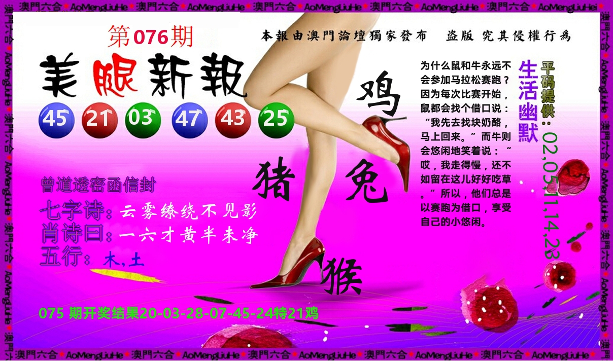 美腿新报 第76期
