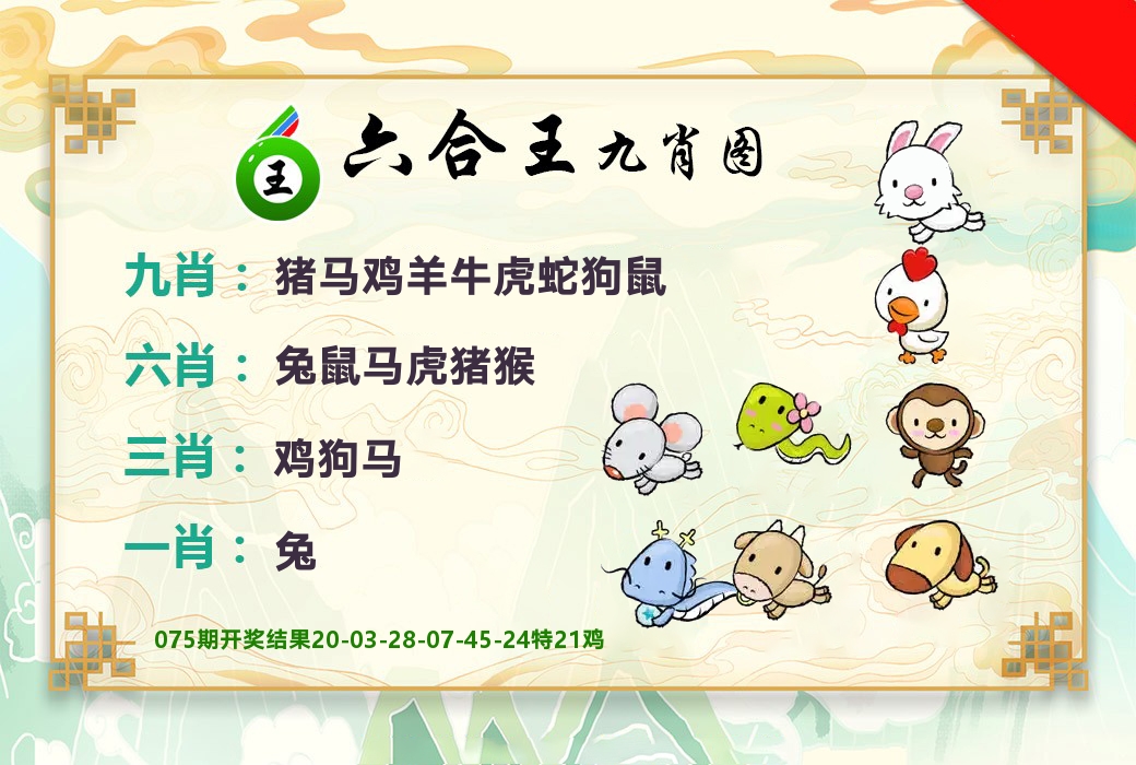 六合王九肖图 第76期