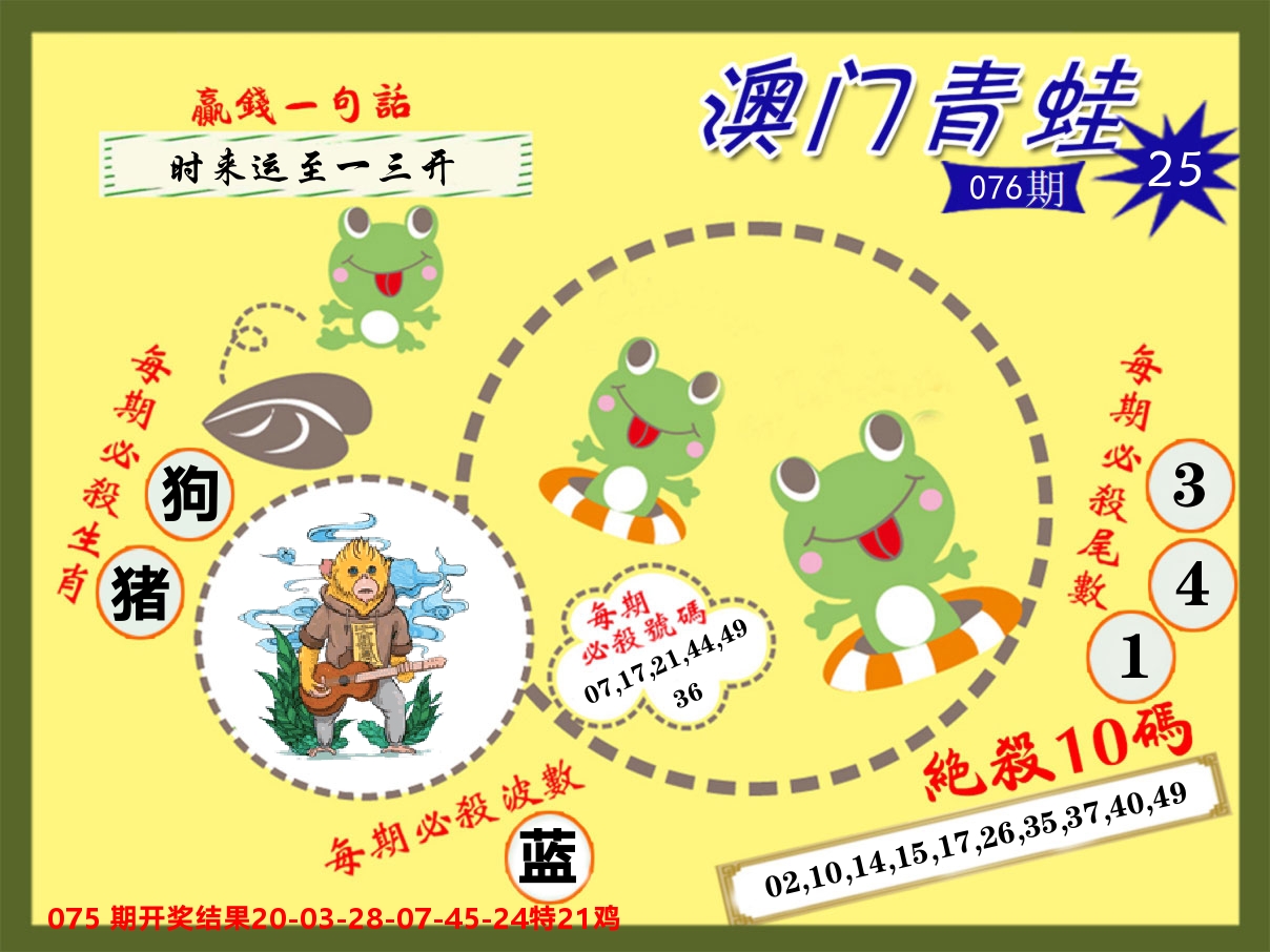 青蛙系列25 第76期