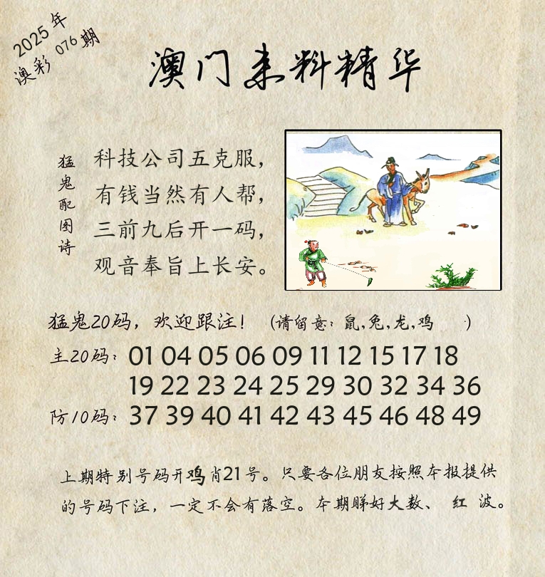 精华来料 第76期