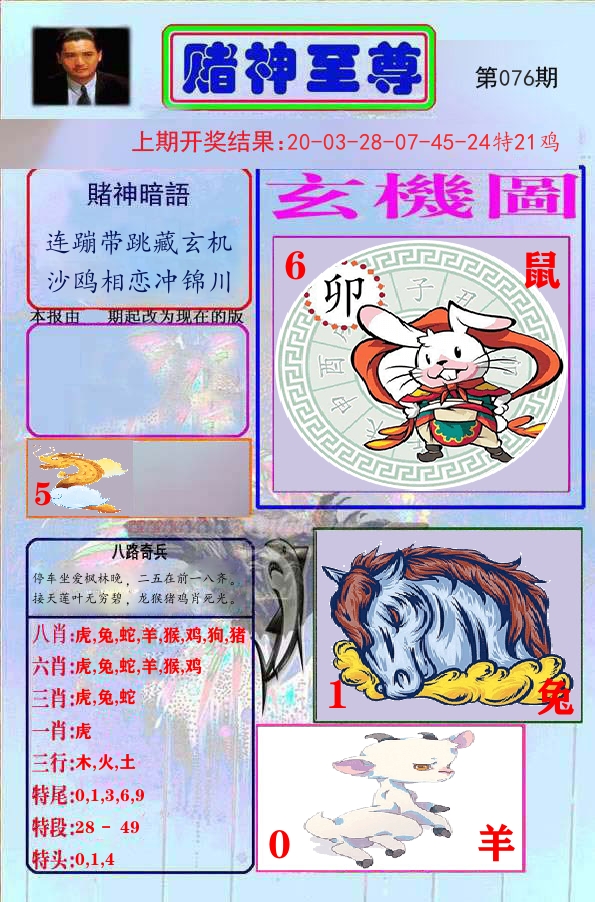 赌神至尊 第76期