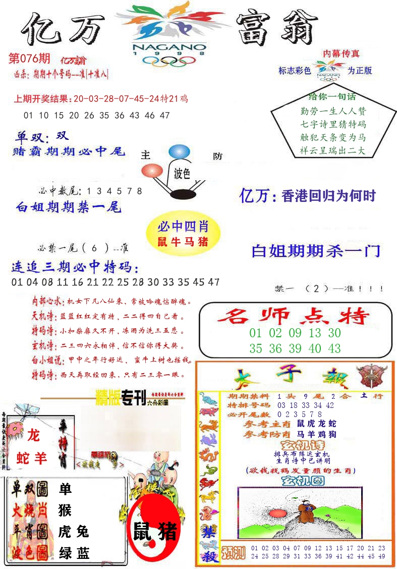 亿万富翁 第76期