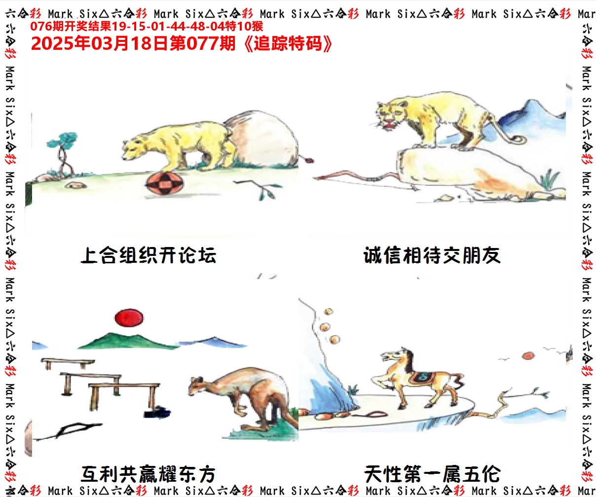 追踪特码 第77期