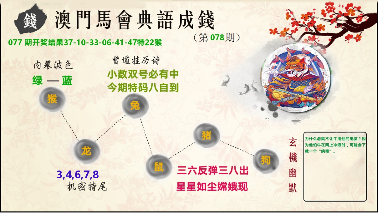 典语成钱 第78期