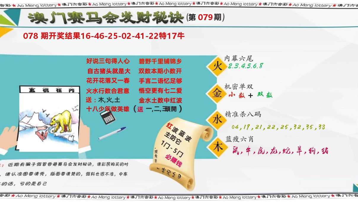 发财秘诀 第79期