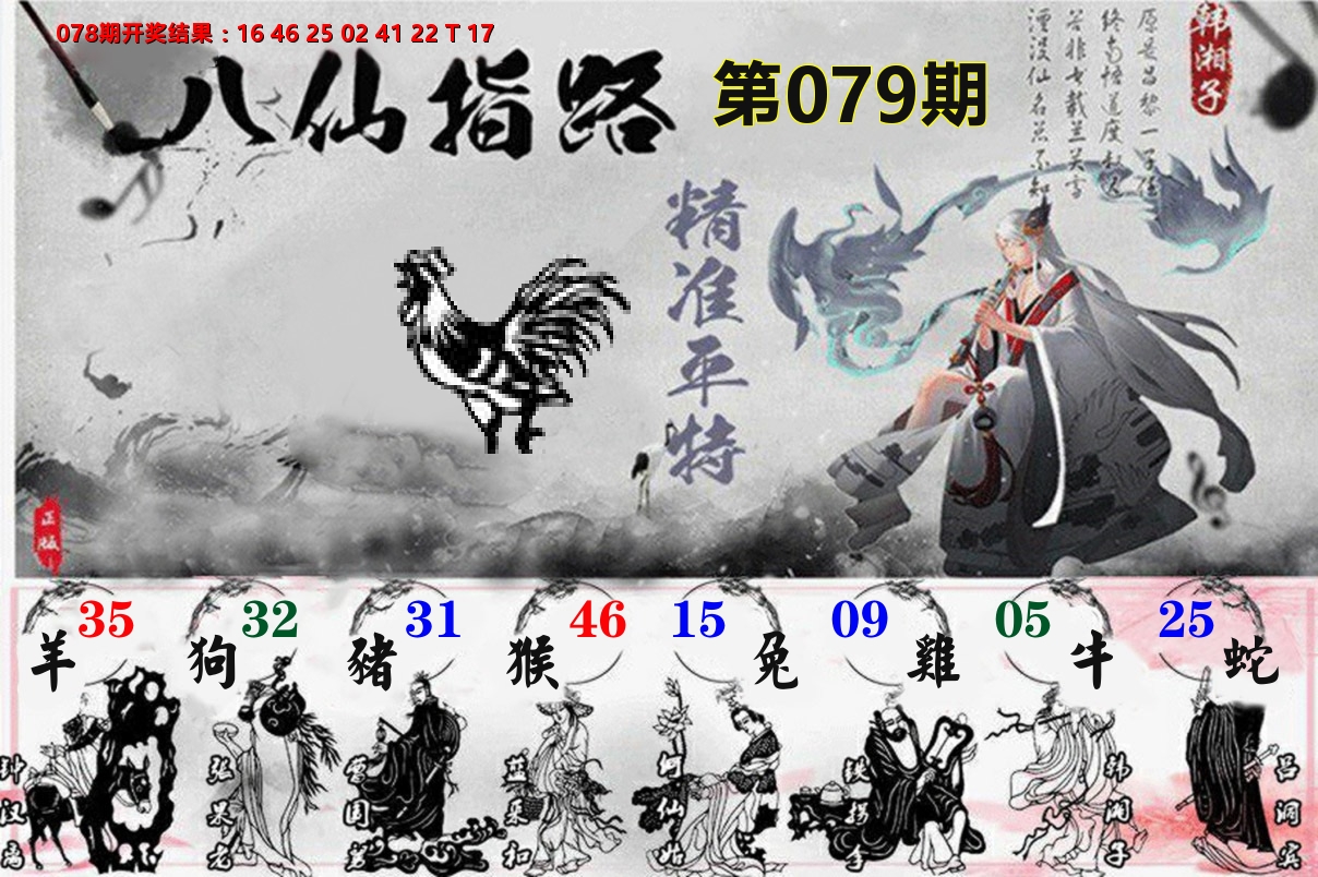 八仙指路 第79期