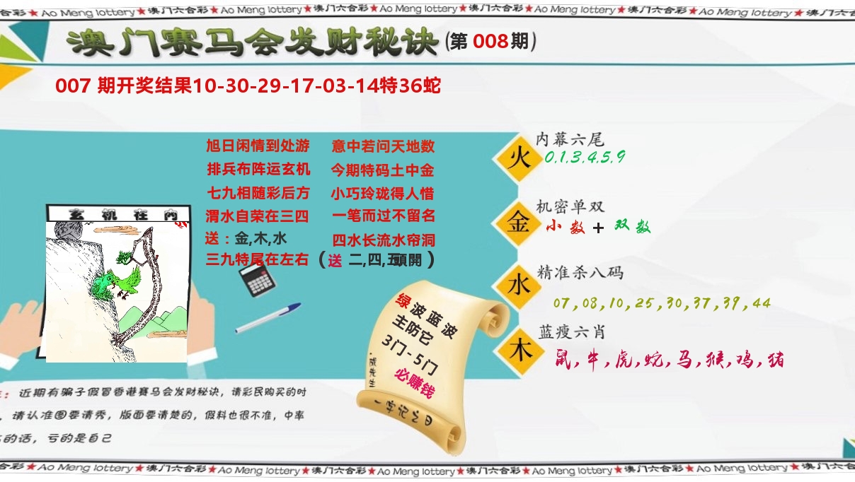 发财秘诀 第8期