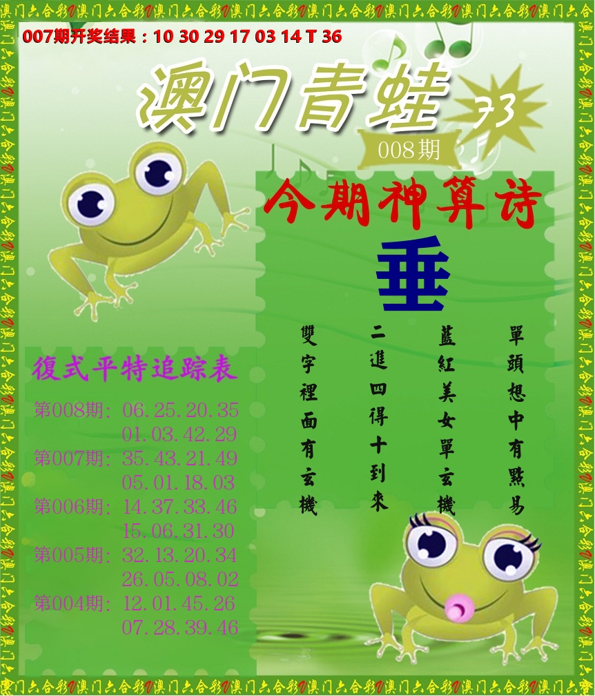 青蛙系列73 第8期
