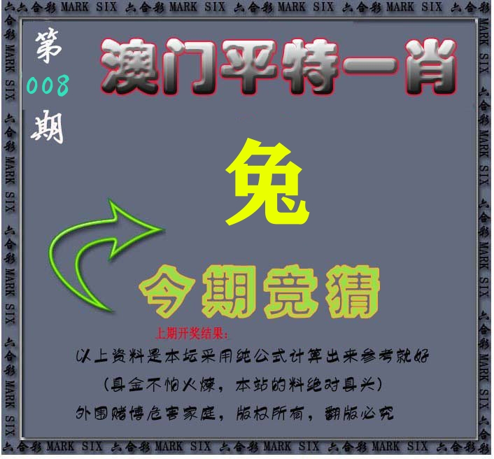 今期竞猜 第8期