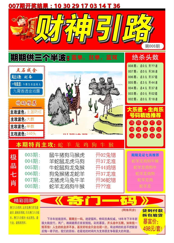 财神引路 第8期