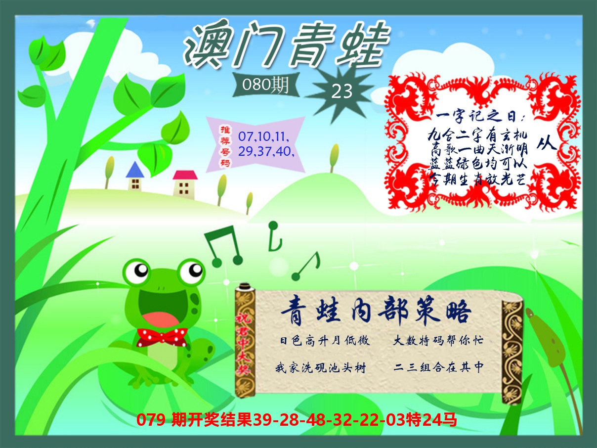 青蛙系列23 第80期