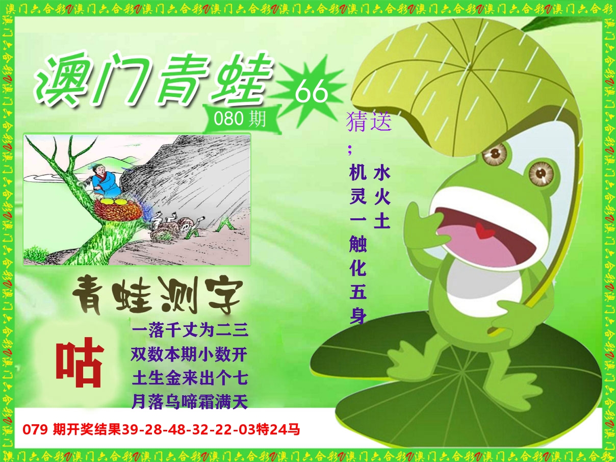 青蛙系列66 第80期